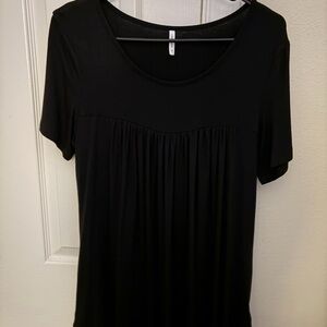 Elegant Black Women's Top
